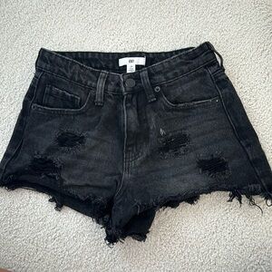 Urban Outfitters Black Jean Shorts Size 24